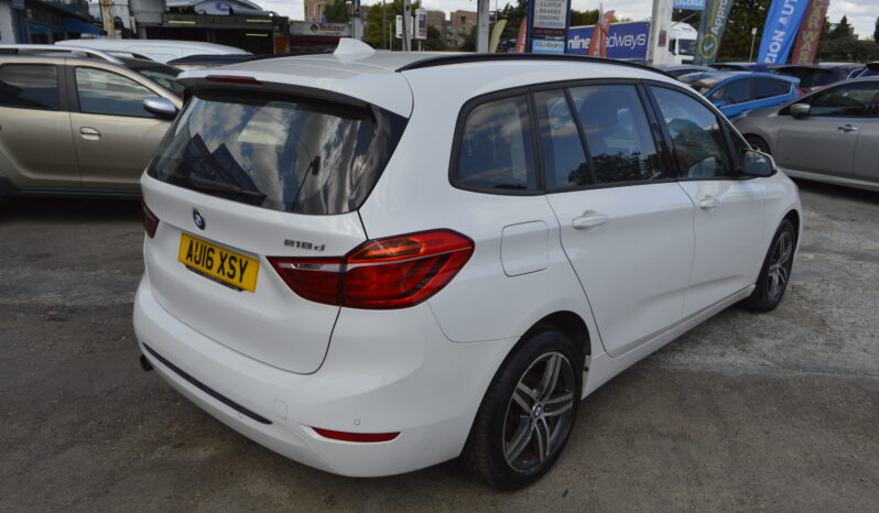 BMW 2 SERIES GRAND TOURER 218d Sport 5door 2016 MANUAL ONE OWNER EURO 6 SAT NAV ULEZ 7 SEATS full