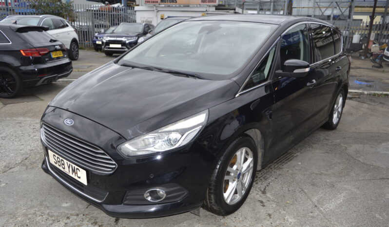 FORD S-MAX 2.0 TDCi 150 Titanium 2016 AUTOMATIC 2 OWNER SAT NAV EURO 6 ULEZ 7 SEATS full