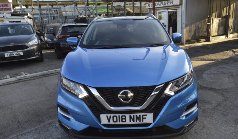 NISSAN QASHQAI 1.2 DiG-T N-Connecta 5dr PETROL 2018 ONE OWNER SAT NAV ULEZ PANAROMIC