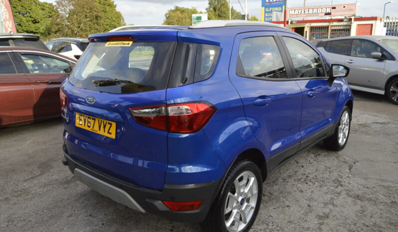 FORD ECOSPORT 1.5 Titanium 5dr PETROL 2017 AUTOMATIC [17in] ONE OWNER ULEZ COMPLIANCE full