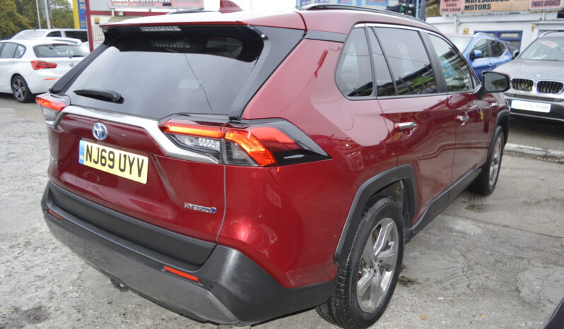 TOYOTA RAV4 2.5 VVT-i Hybrid Excel 5dr 2019 AUTO ONE OWNER SAT NAV PANAROMIC ROOF SUNROOF full